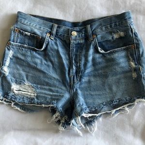Allsaints highwaisted jean Shorts